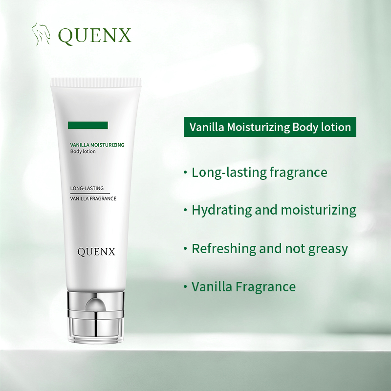 QUENX Vanilla Moisturizing Body Lotion – Hydrating & Non-Greasy Body Care