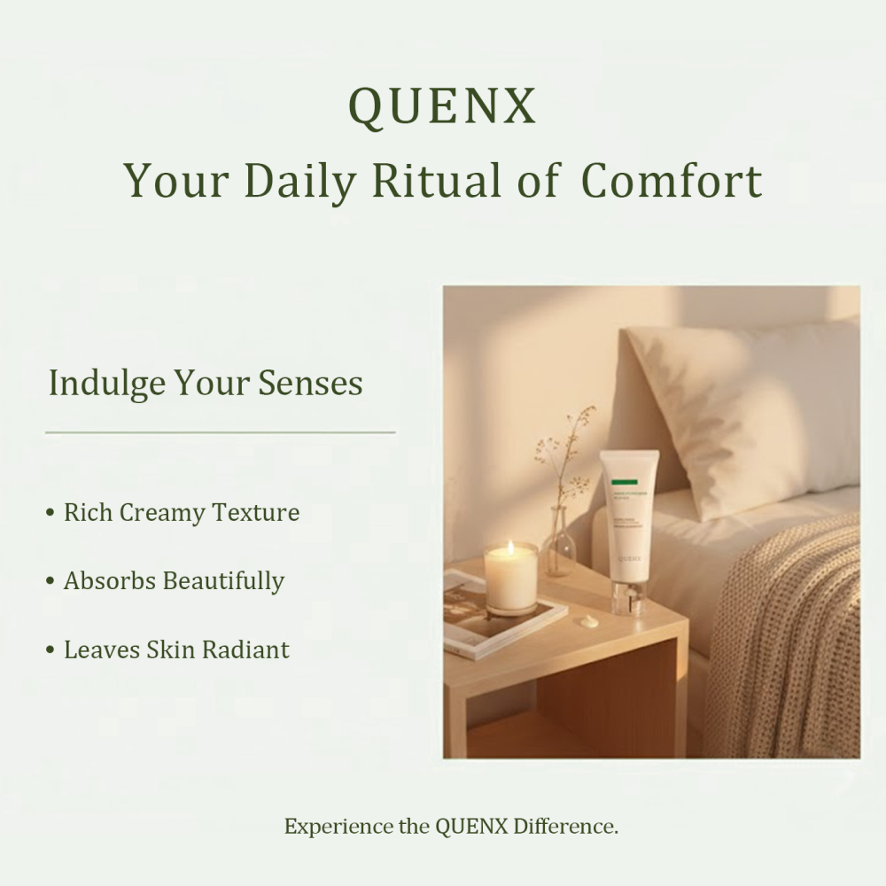 QUENX Vanilla Moisturizing Body Lotion – Hydrating & Non-Greasy Body Care