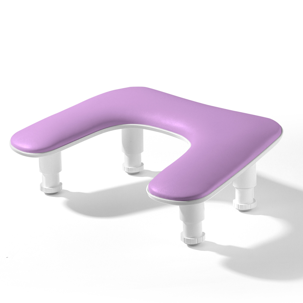 PU Manicure Arm Rest Cushion Nail Salon Hand Rest, Custom Color Nail Table Hand Support