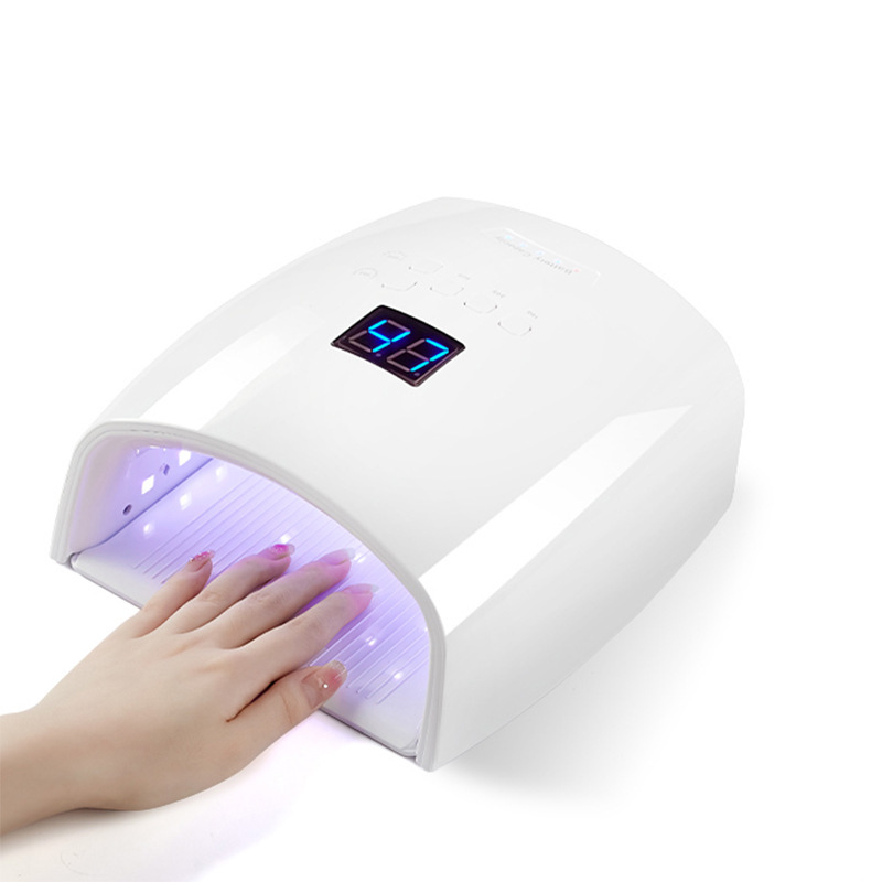 Rechargeable High Power Mini UV LED Nail Lamp 66W Cordless Drying Gel Polish Professional Nail Art Salon Home Use Plastic