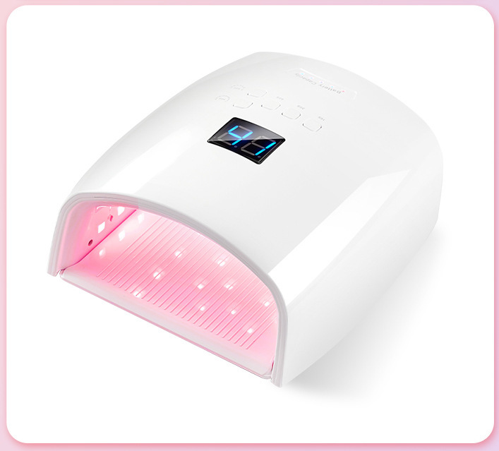 Rechargeable High Power Mini UV LED Nail Lamp 66W Cordless Drying Gel Polish Professional Nail Art Salon Home Use Plastic