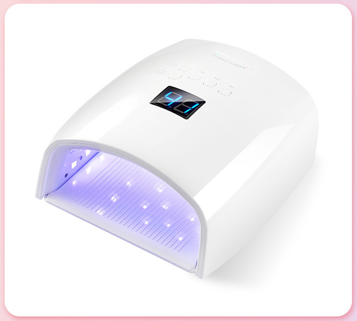 Rechargeable High Power Mini UV LED Nail Lamp 66W Cordless Drying Gel Polish Professional Nail Art Salon Home Use Plastic