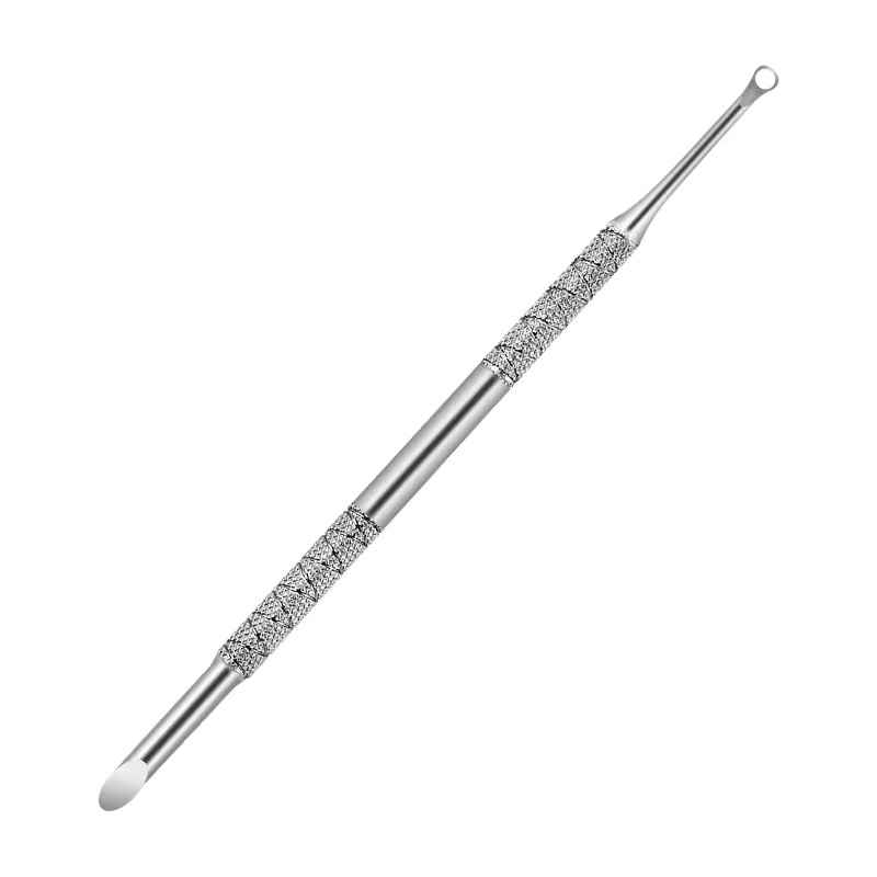 Double-Ended Cuticle Pusher Tool | Flat Head & Loop Nail Cleaner for Professional Manicure, Cuticle Care & Salon Wholesale