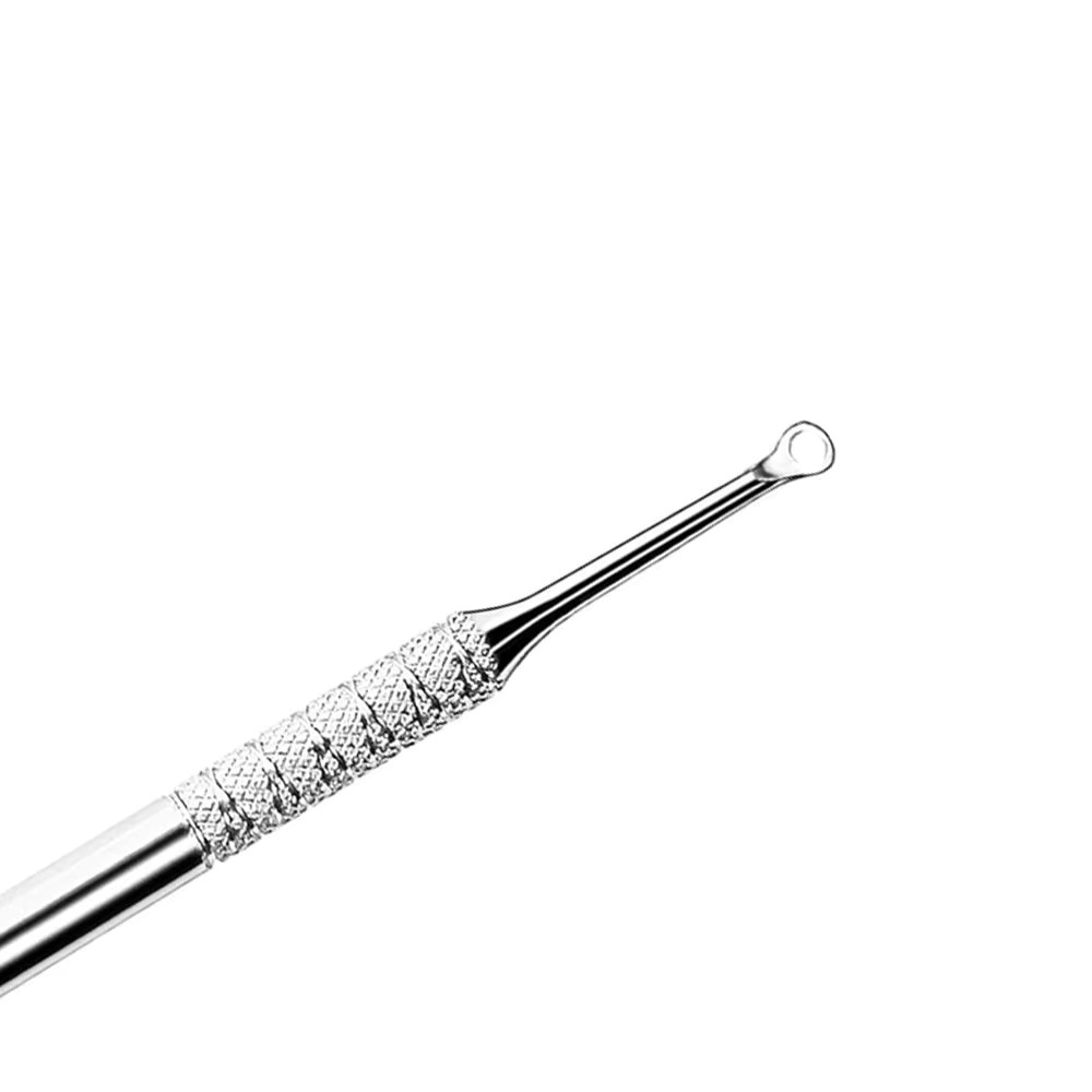 Double-Ended Cuticle Pusher Tool | Spoon Head & Loop Nail Cleaner for Professional Manicure, Cuticle Care & Salon Wholesale