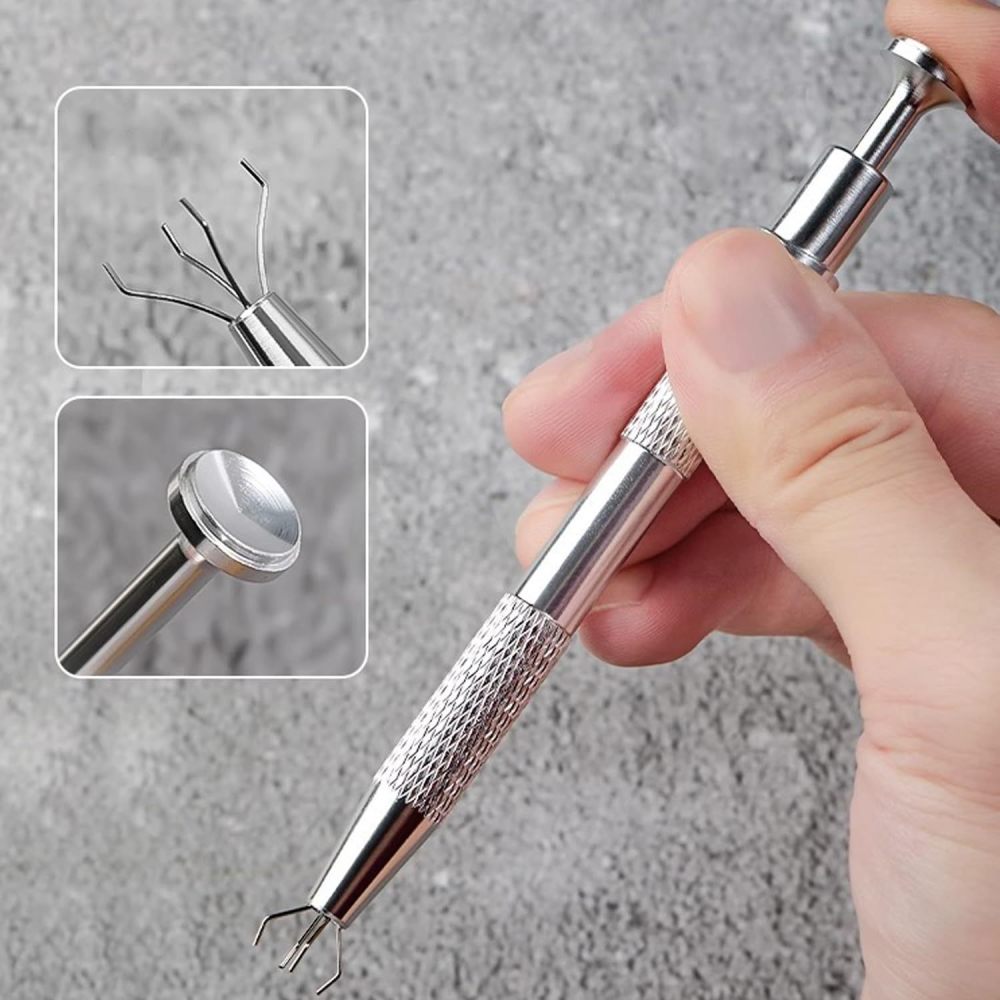 100Pcs/Box Gradient Sponge Brush With Tools For Nail Art Gel Polish Brush Glitter Powder Manicure