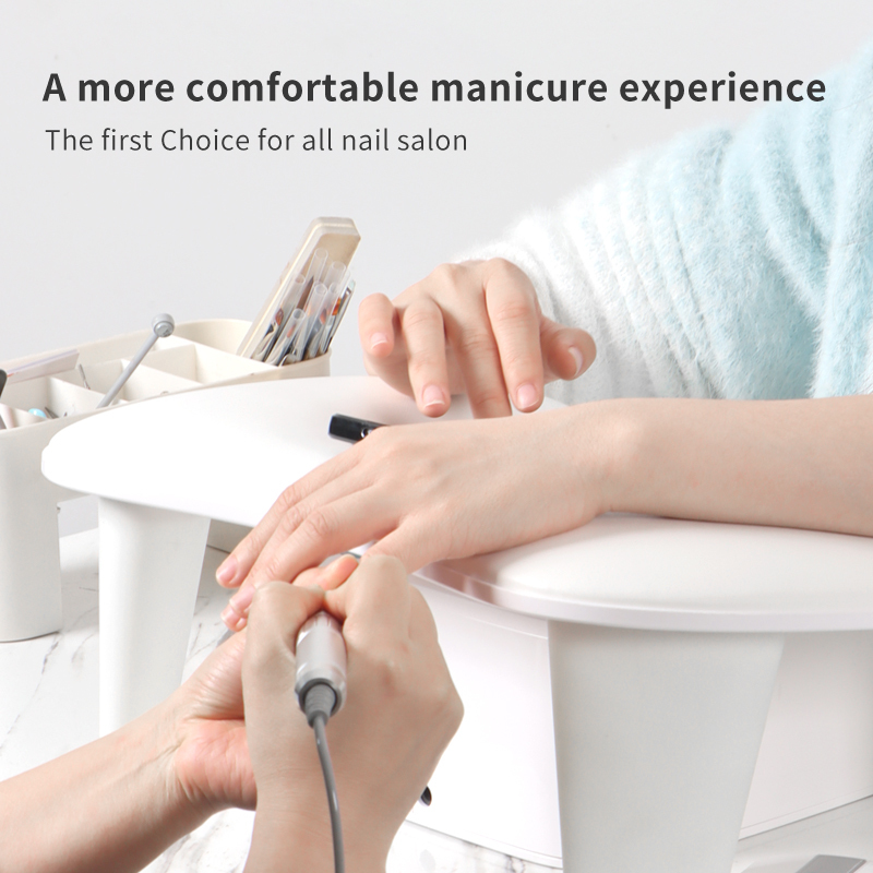 PU Manicure Arm Rest Cushion Nail Salon Hand Rest, Custom Color Nail Table Hand Support