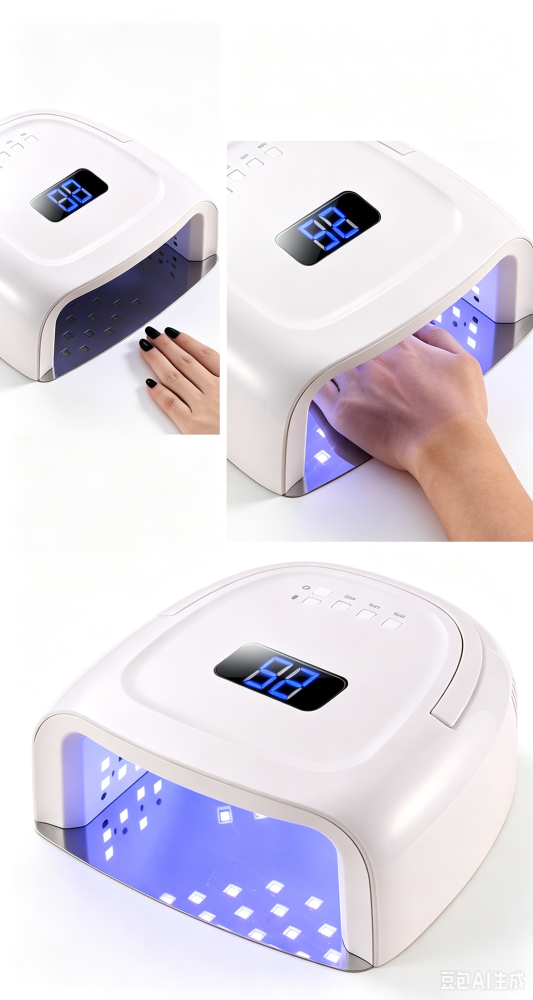 Cordless Rechargeable UV LED Nail Lamp | LCD Display