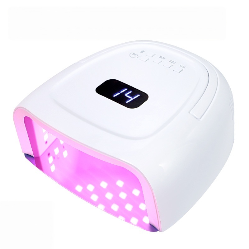 Cordless Rechargeable UV LED Nail Lamp | LCD Display