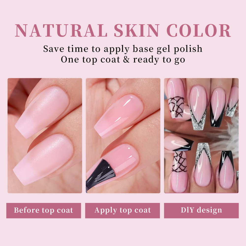 3-in-1 Soft Gel Nail Tips with 15 Sizes and 8 Shapes for Press-On Nails