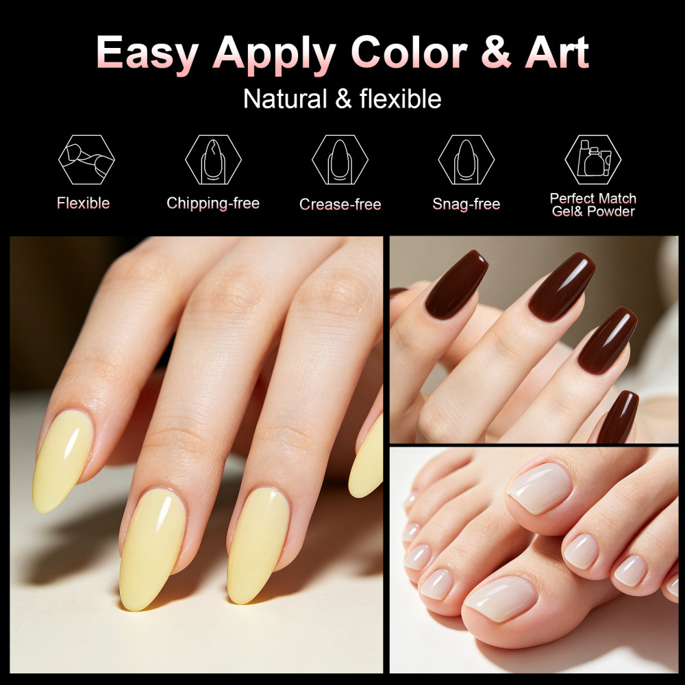 Wholesale 12 Styles Soft Gel Nail Tips Hang Pack 120PCS 12 Sizes Semi-Frosted No Buff Salon Nail Extensions