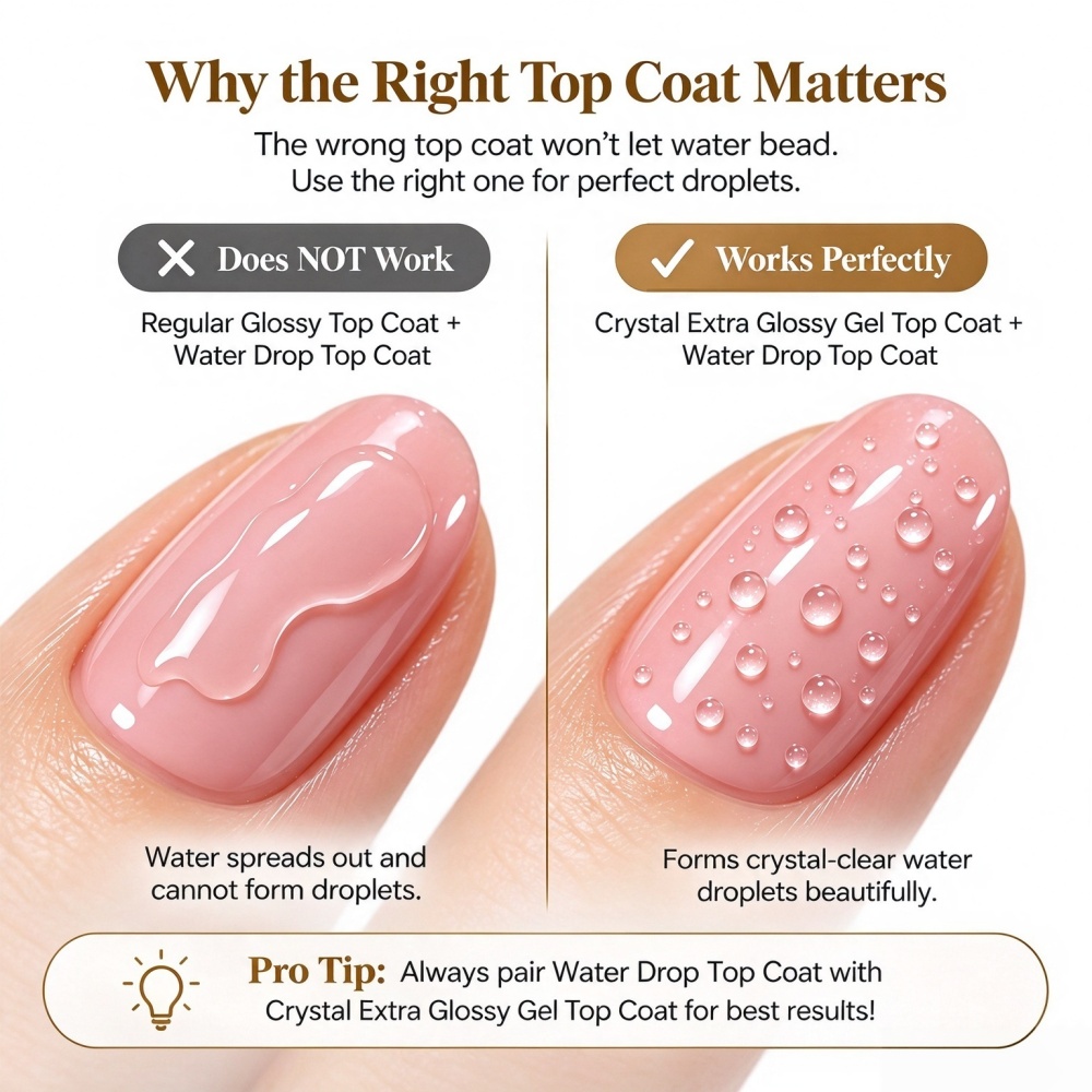 15Ml Water Drop Top Coat Super Top Gel