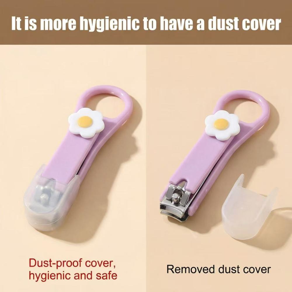 Cute Cartoon Fruit Mini Nail Clippers Stainless Steel Nail Cutter for Kids and Manicure