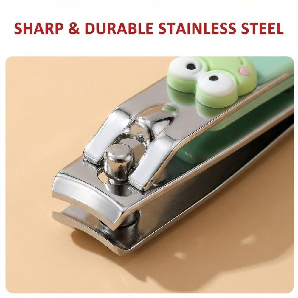 Cute Cartoon Fruit Mini Nail Clippers Stainless Steel Nail Cutter for Kids and Manicure