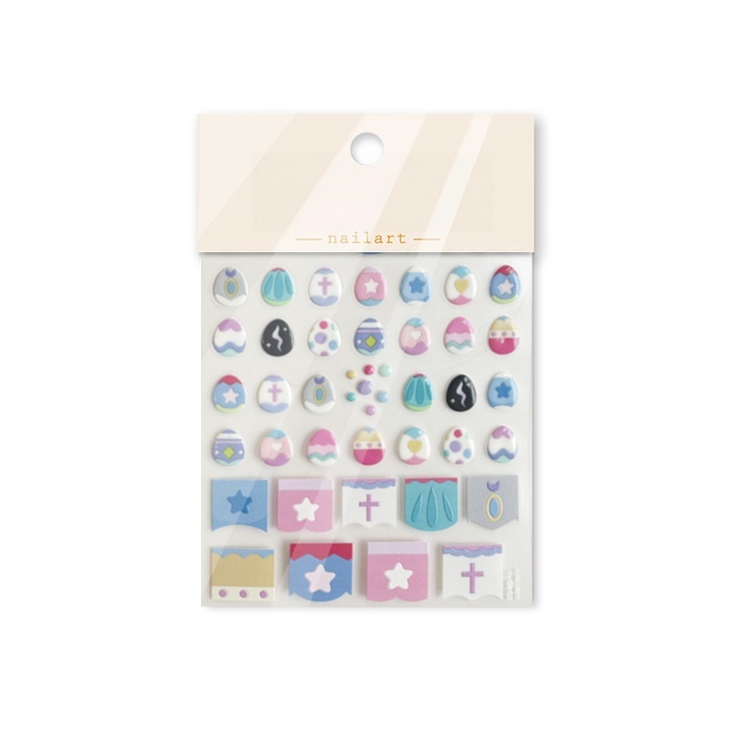 Macaron Jelly Nail Art Stickers