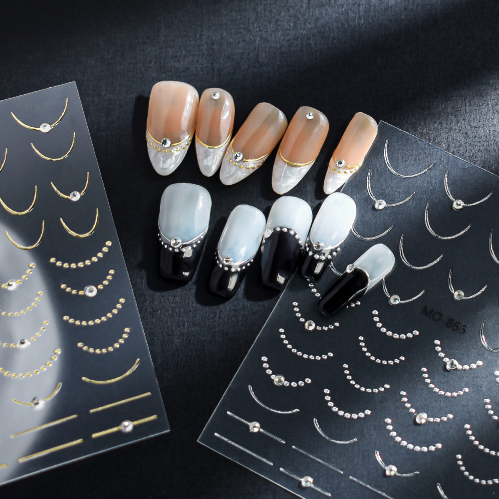 Baroque Gem 3D Nail Art Stickers