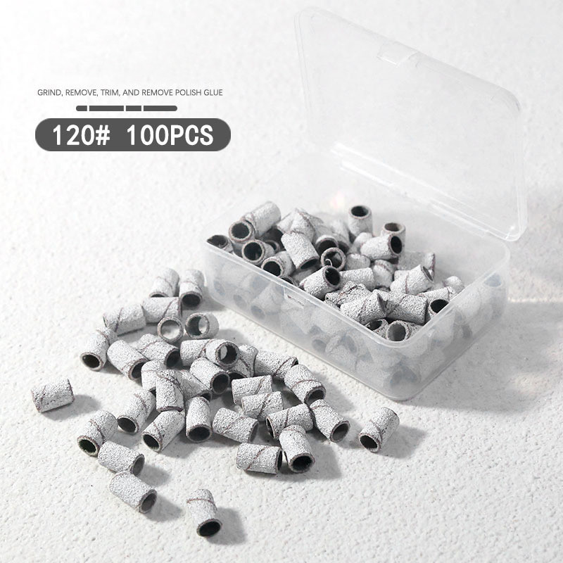 Nail Drill Sanding Bands Multiple Grits 100pcs