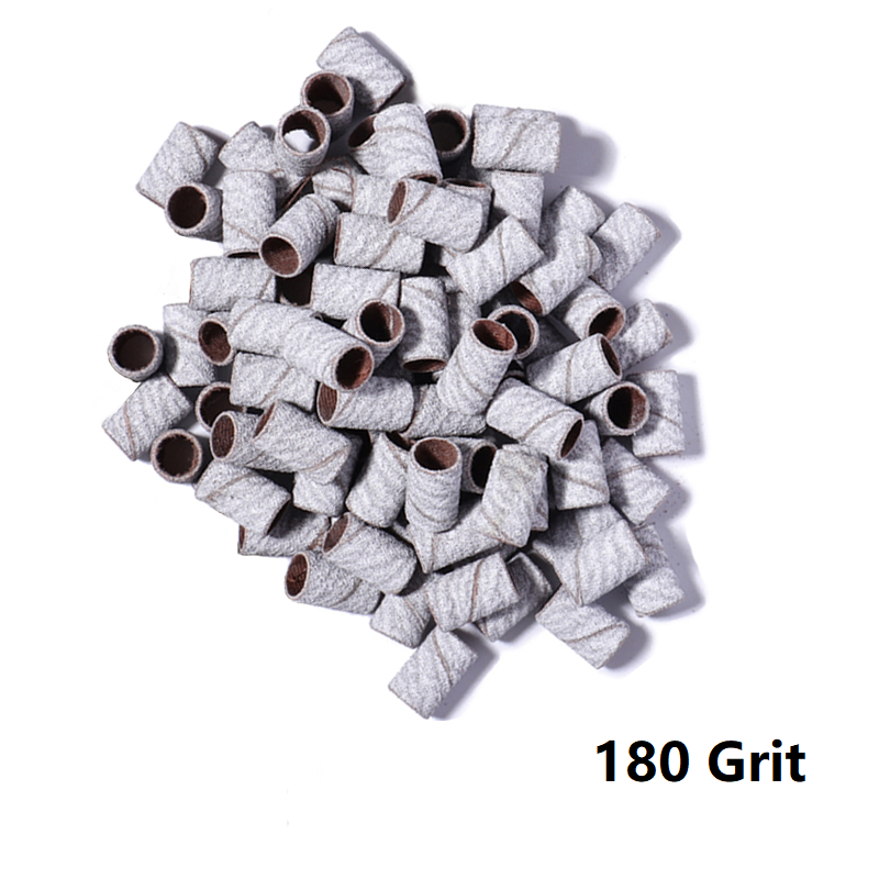 Nail Drill Sanding Bands Multiple Grits 100pcs
