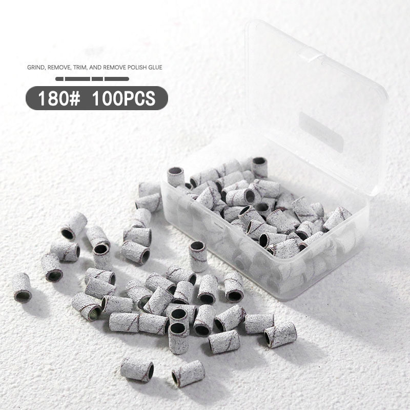 Nail Drill Sanding Bands Multiple Grits 100pcs