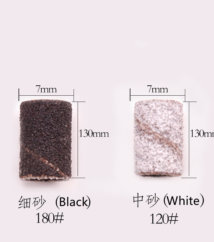 Nail Drill Sanding Bands Multiple Grits 100pcs