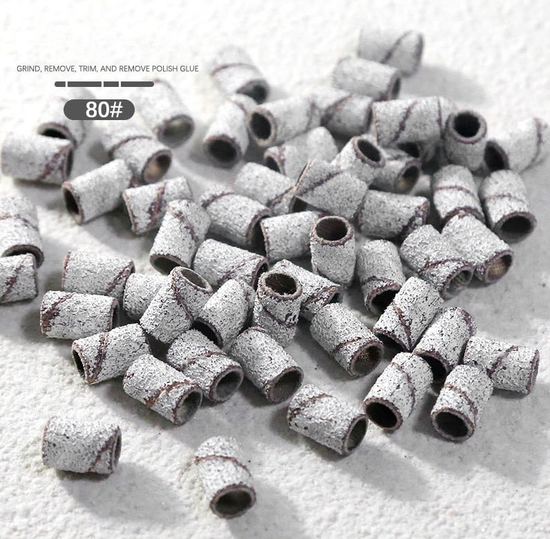 Nail Drill Sanding Bands Multiple Grits 100pcs