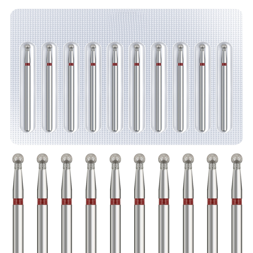 Russian Manicure Tungsten Carbide Nail Drill Bit Set