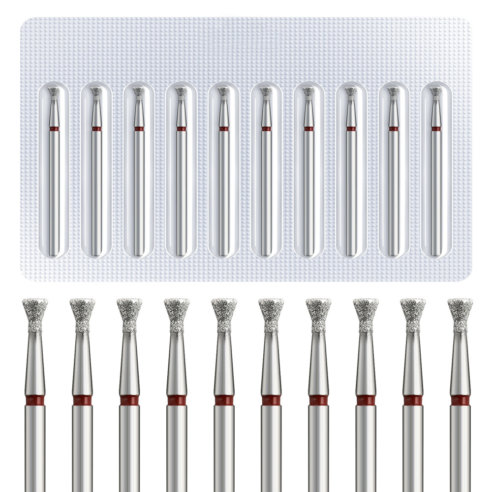 Russian Manicure Tungsten Carbide Nail Drill Bit Set