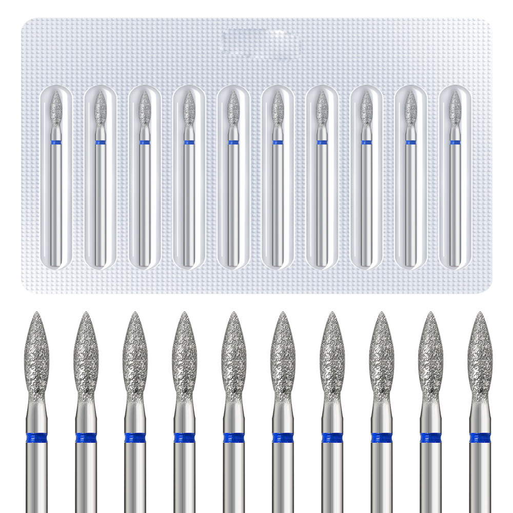 Russian Manicure Tungsten Carbide Nail Drill Bit Set