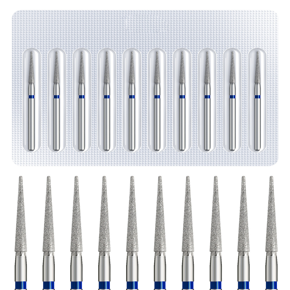 Russian Manicure Tungsten Carbide Nail Drill Bit Set