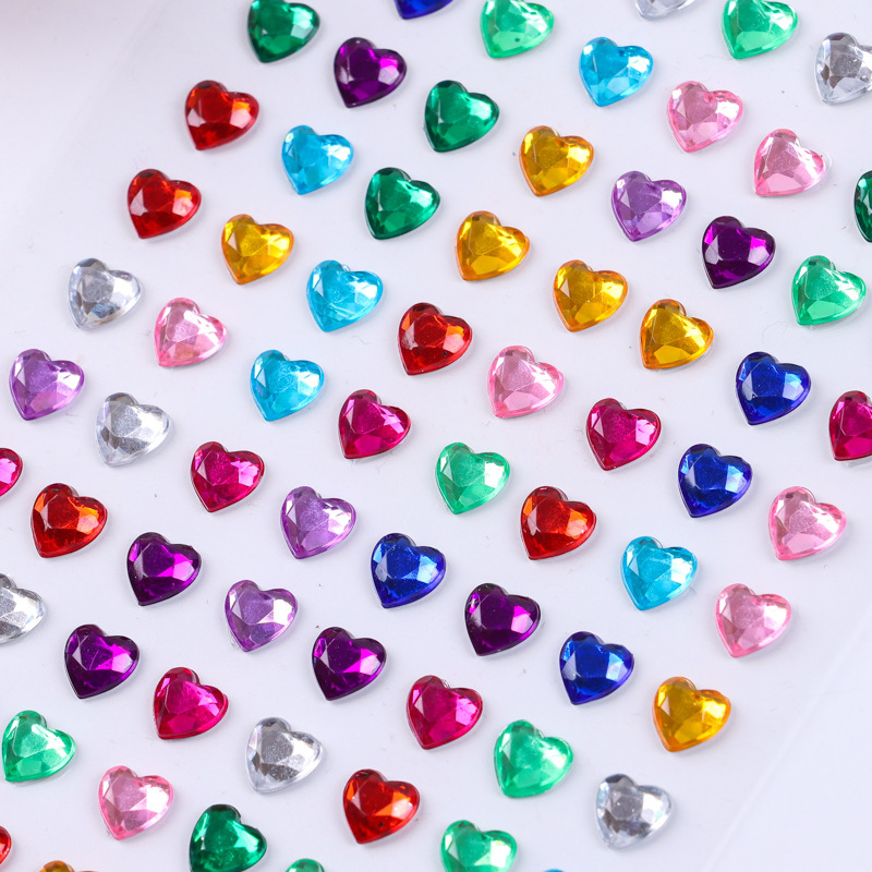 Self-Adhesive Acrylic Gem Stickers