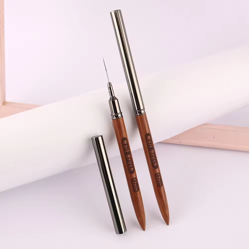 Wood Handle Nail Liner Brush