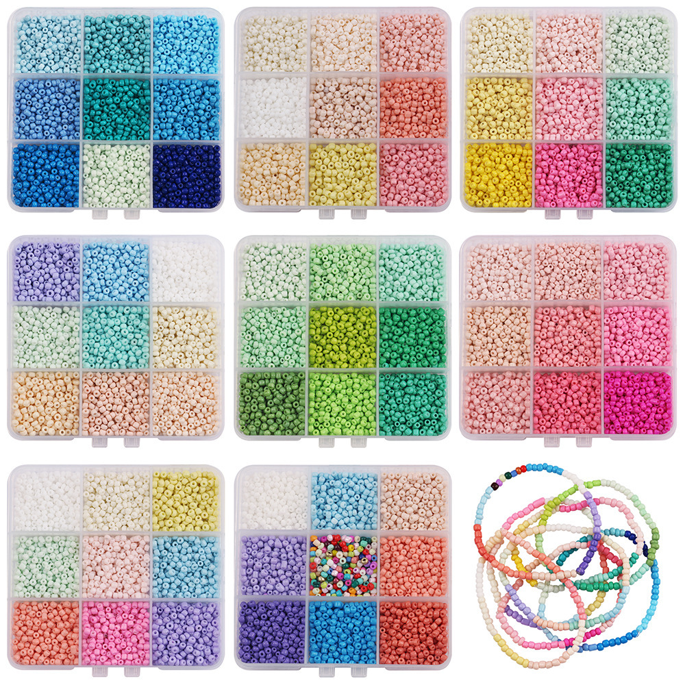 3mm Tiny Seed Beads Set for Jewelry Making
