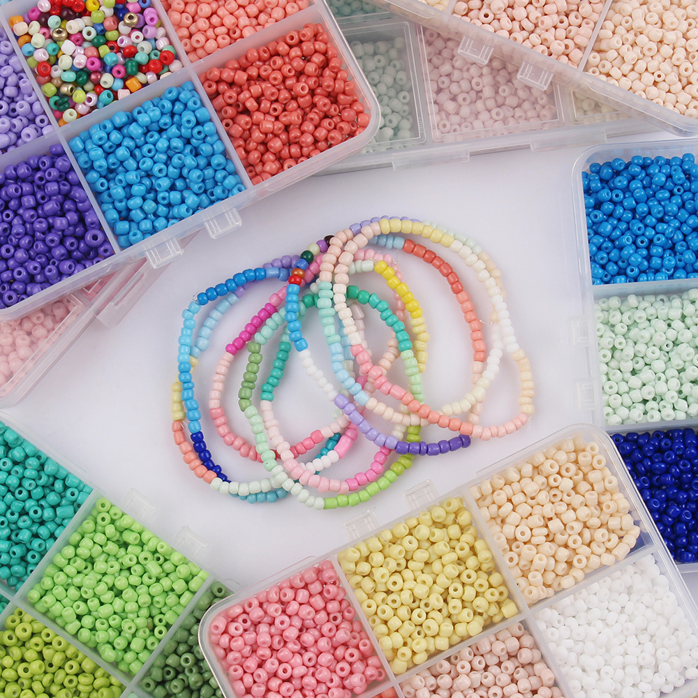 3mm Tiny Seed Beads Set for Jewelry Making
