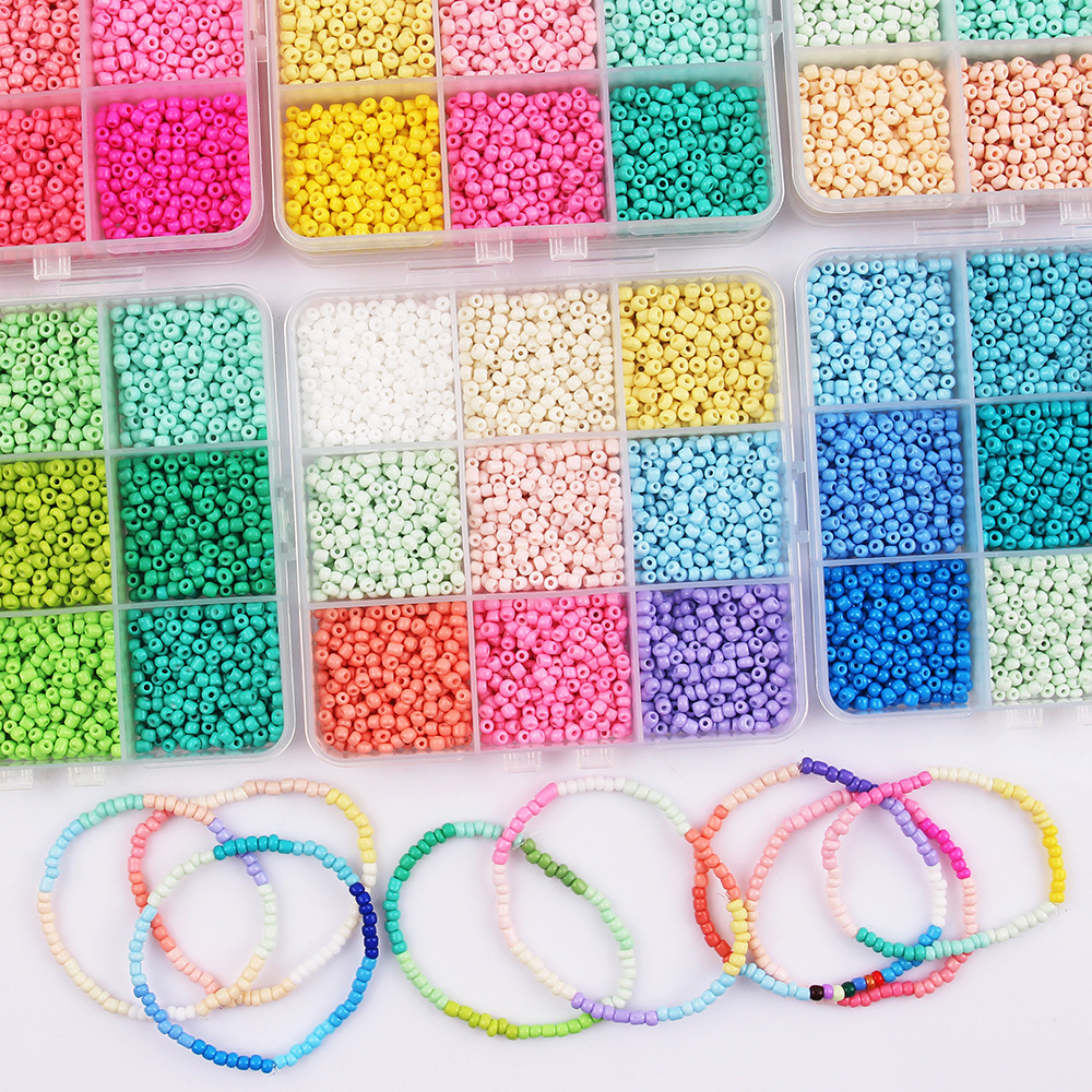 3mm Tiny Seed Beads Set for Jewelry Making