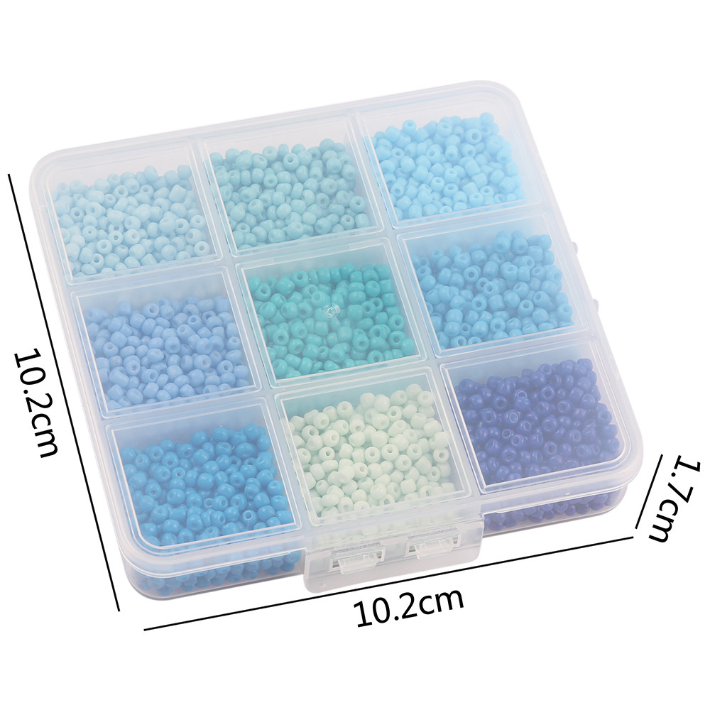 3mm Tiny Seed Beads Set for Jewelry Making