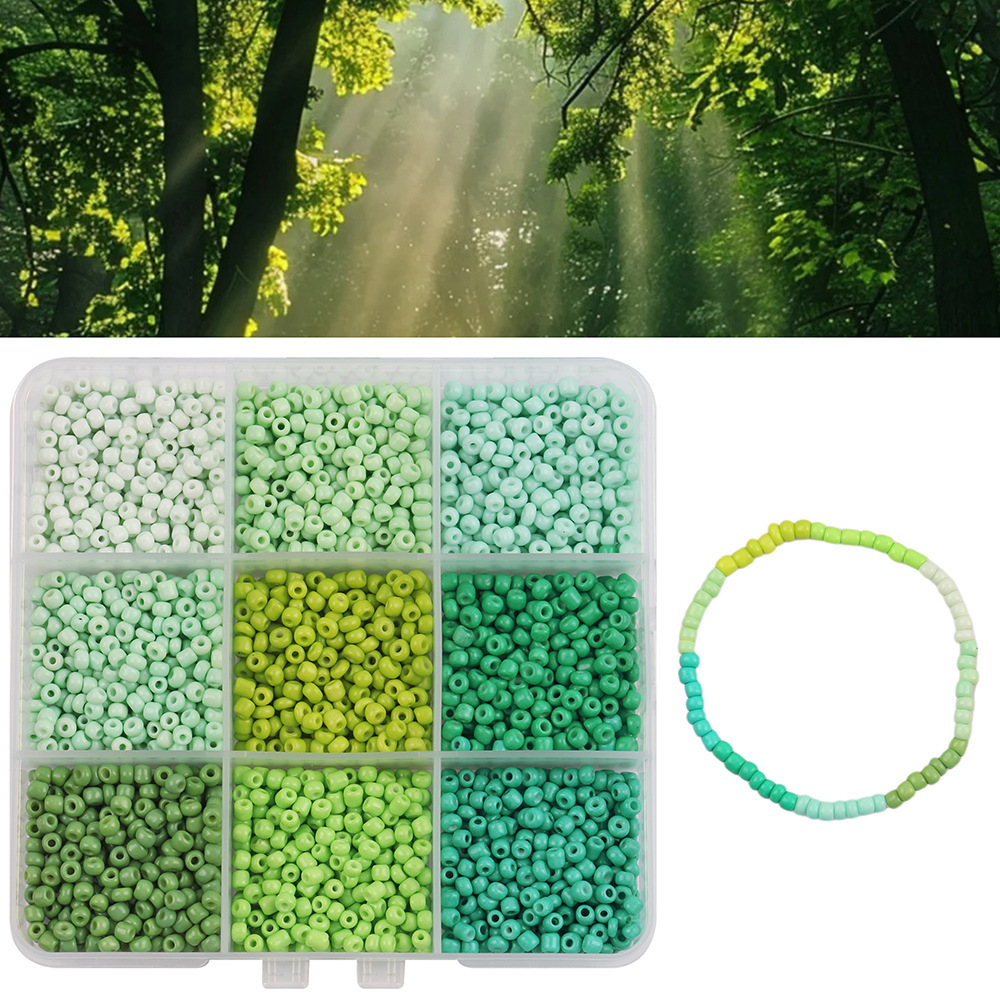 3mm Tiny Seed Beads Set for Jewelry Making