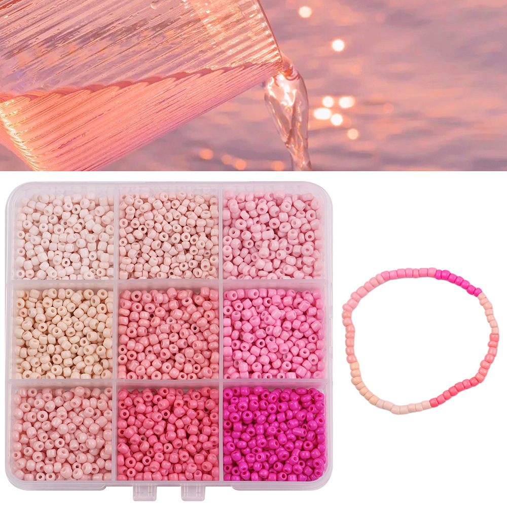 3mm Tiny Seed Beads Set for Jewelry Making