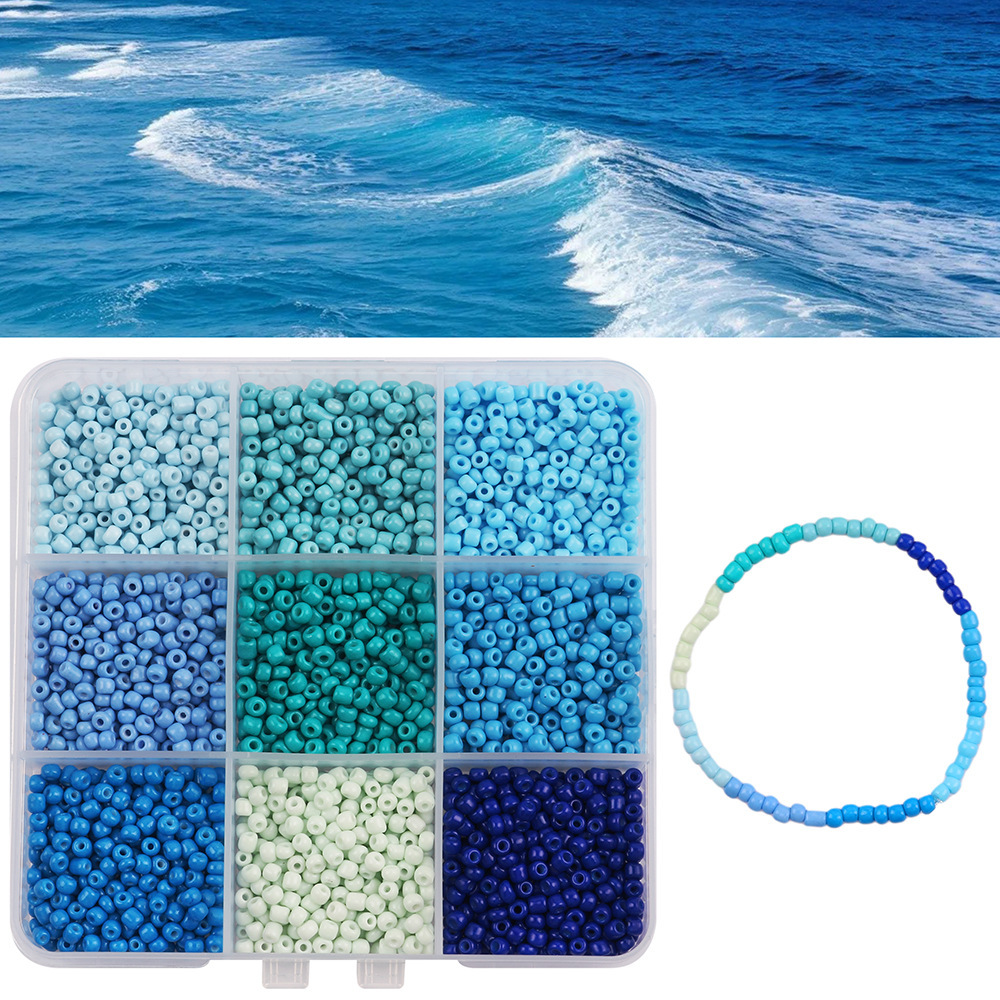 3mm Tiny Seed Beads Set for Jewelry Making