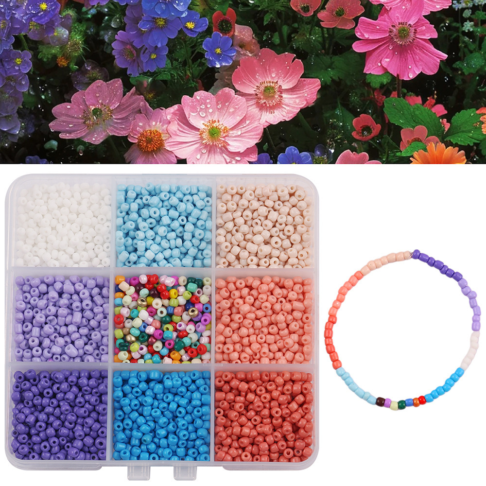 3mm Tiny Seed Beads Set for Jewelry Making