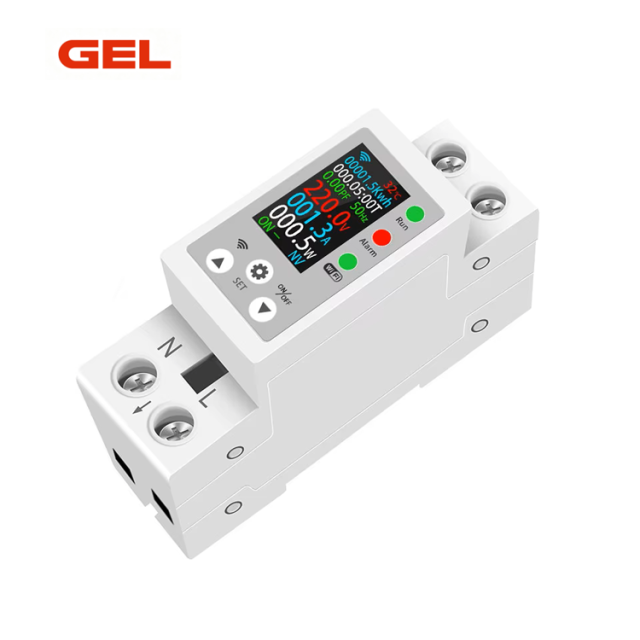 Tuya App-Controlled WiFi Single-Phase Energy Meter with
