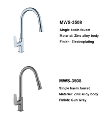Smart Touchless Pull-out Kitchen Faucet, Stainless Steel & Zinc Alloy Sink Mixer, Single Handle, Polished Dust-repellent Finish.,Located ,Smart Touchless Pull-out Kitchen Faucet, Stainless Steel & Zinc Alloy Sink Mixer, Single Handle, Polished Dust-repellent Finish.-Located