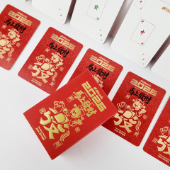 Set di carte da poker per famiglie di carta di dimensioni adatte per la raccolta