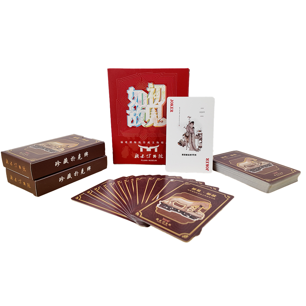 Stampa di carte da gioco con logo personalizzato per carte da poker pubblicitarie in carta da mazzo