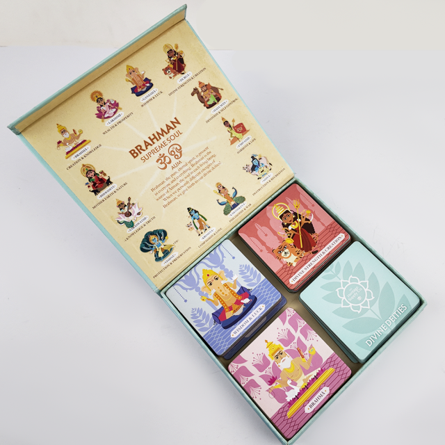 Educational Learning Custom Printing Baby Toddler Study Flash Cards With Gift Box