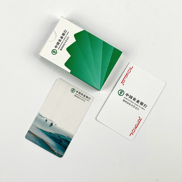 Carte da gioco promozionali personalizzate personalizzate Mazzi di poker all'ingrosso
