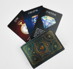 Ame-me, ame-me, não Oracle Deck Folha de Ouro Cartas de Tarô Romance Love Oracle Cards