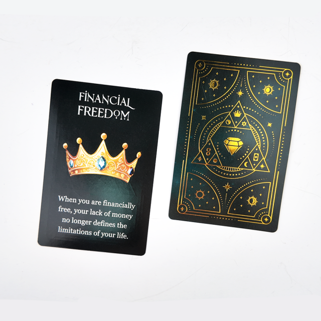 Ame-me, ame-me, não Oracle Deck Folha de Ouro Cartas de Tarô Romance Love Oracle Cards