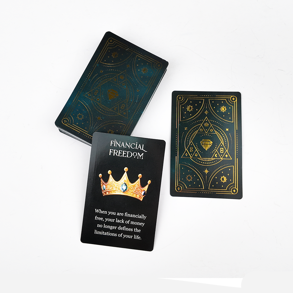 Ame-me, ame-me, não Oracle Deck Folha de Ouro Cartas de Tarô Romance Love Oracle Cards