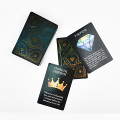Ame-me, ame-me, não Oracle Deck Folha de Ouro Cartas de Tarô Romance Love Oracle Cards