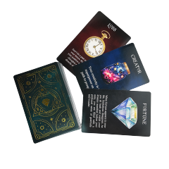 Ame-me, ame-me, não Oracle Deck Folha de Ouro Cartas de Tarô Romance Love Oracle Cards