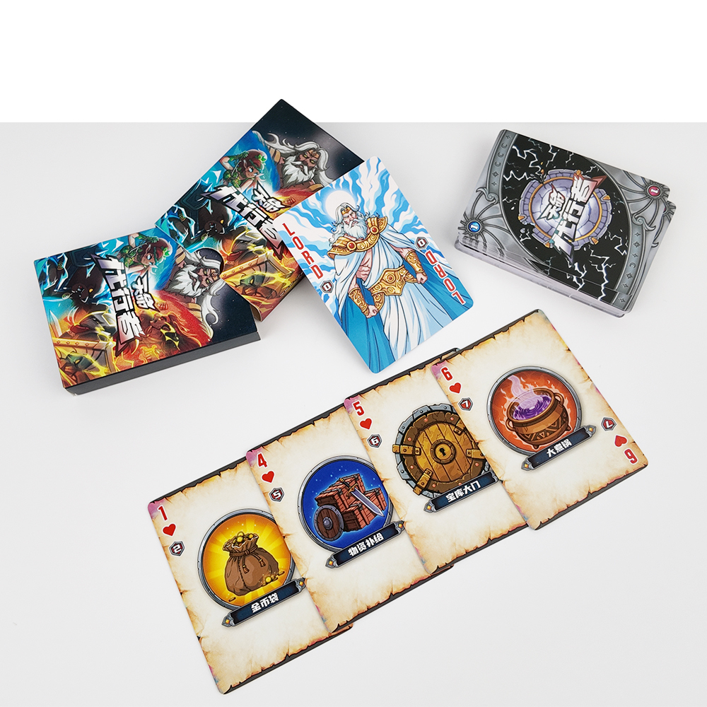 Tarjetas coleccionables personalizadas de los juegos de cartas elegidos del destino.